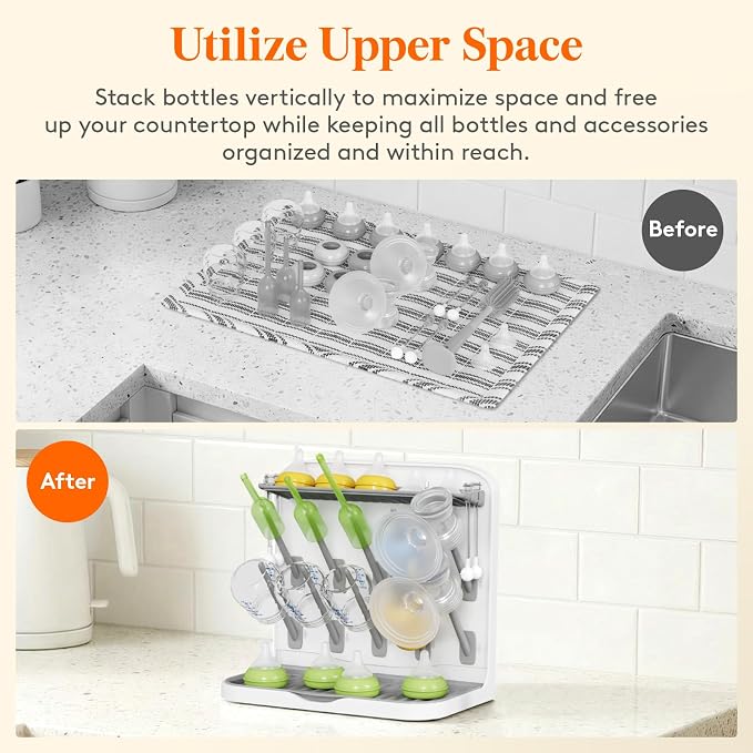 Lifewit Baby Bottle Drying Rack - Image 8