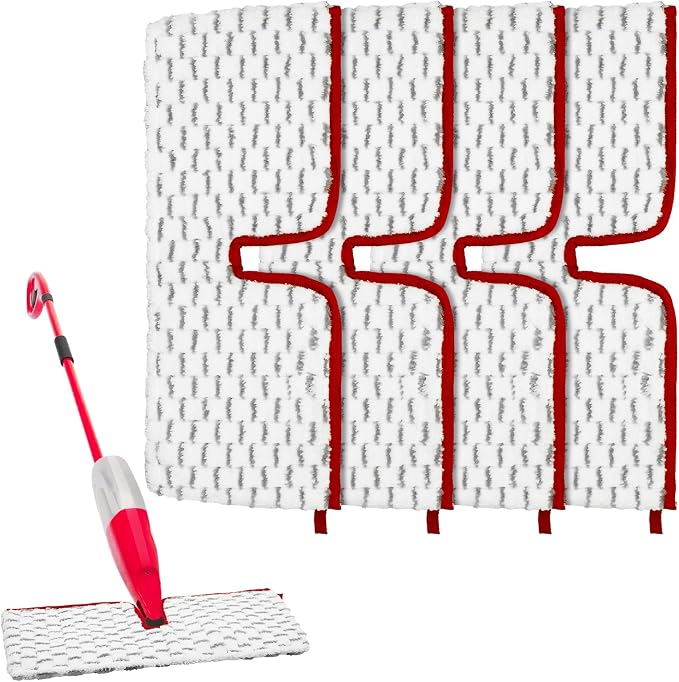 Microfiber Spray Mop Pads Compatible by DLAIMI