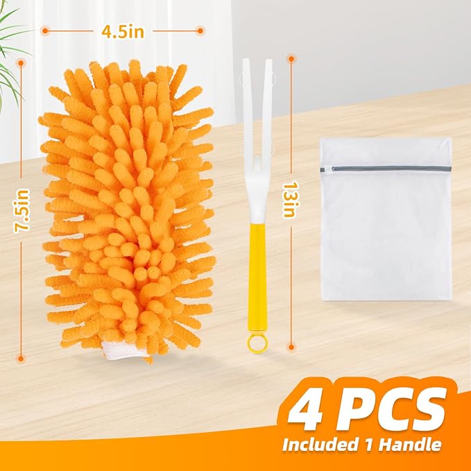 4 Pack Reusable Duster Refills Compatible - Image 2