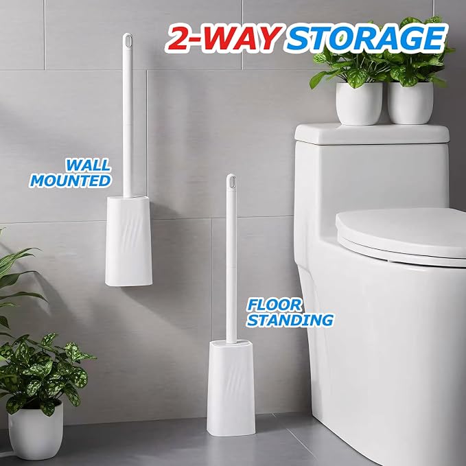 Toilet Bowl Brush and Holder Set - Image 4