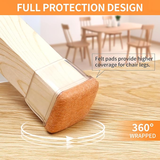 Ezprotekt Chair Leg Floor Protectors - Image 3