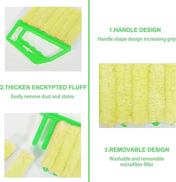 2 Pcs Washable Window Blind Cleaner - Image 3