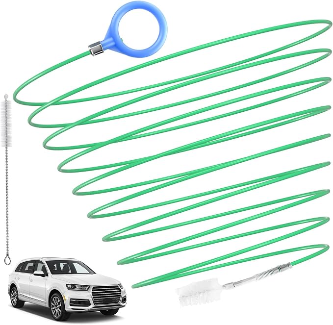 Auto Sunroof Drain Cleaning Tool, 196 Inch Flexible Tube Cleaning Brush by ecocstm