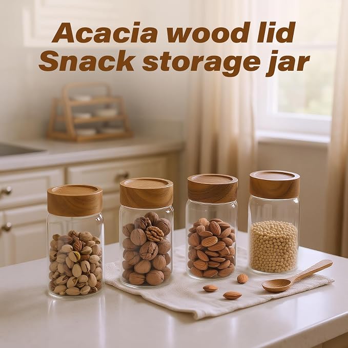 6-Pack 10 oz Airtight Food-Grade Glass Mason Jars - Image 5