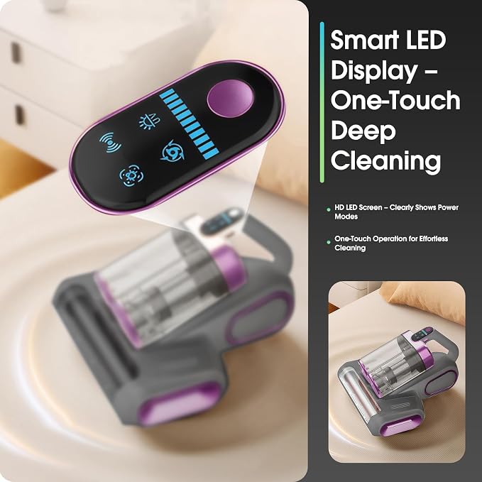 Cordless Handheld Vacuum for Mattress, Sofa & Carpet - Image 6