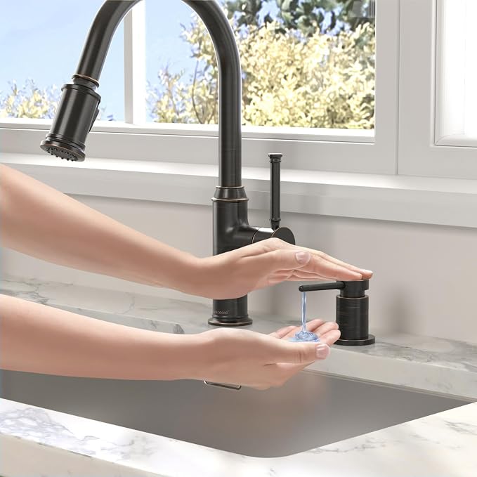Lava Odoro Bronze Soap Dispenser - Image 5