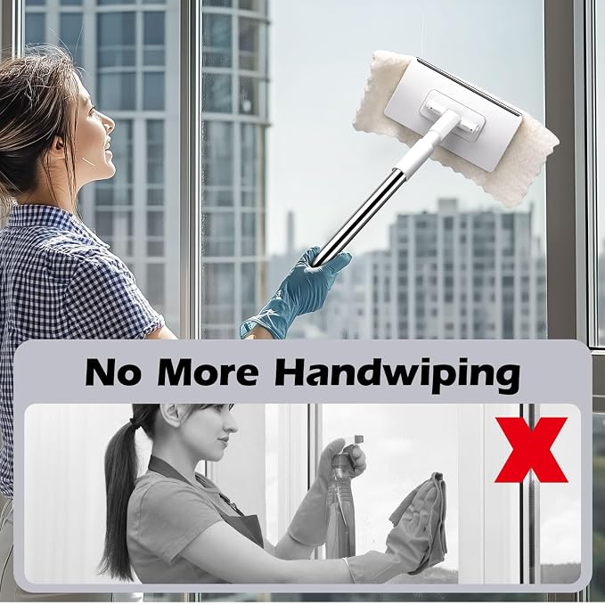 Mini Sweeper Mop, Masthome Reusable Clamp Mop - Image 6