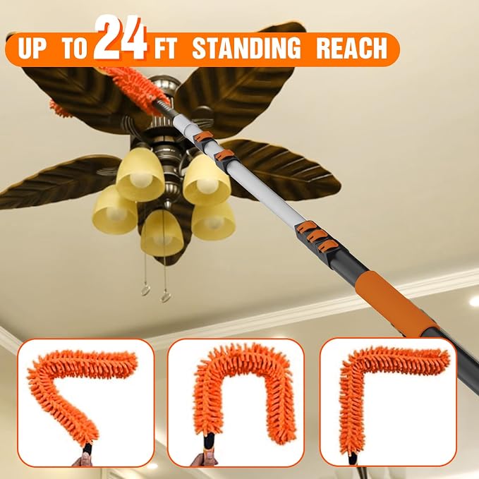 30FT High Reach Duster Cleaning Kit - Image 7