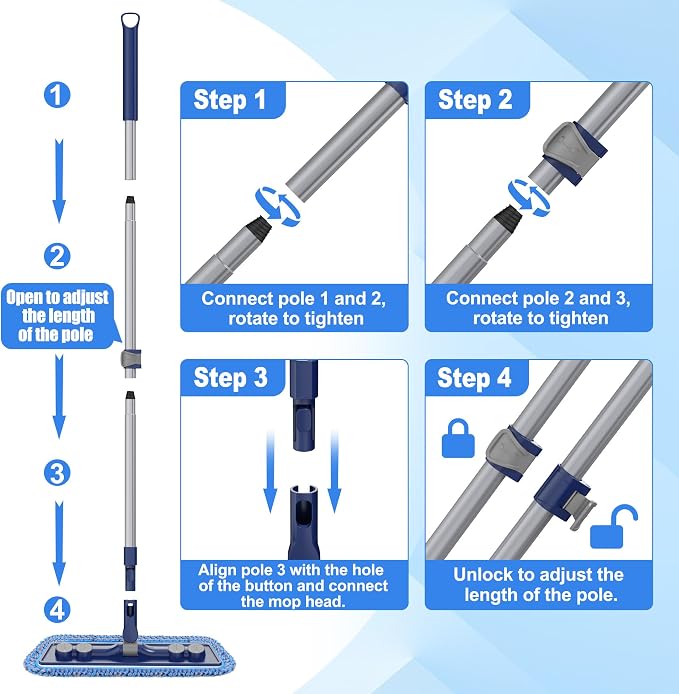 Microfiber Mops for Floor Cleaning - Image 7