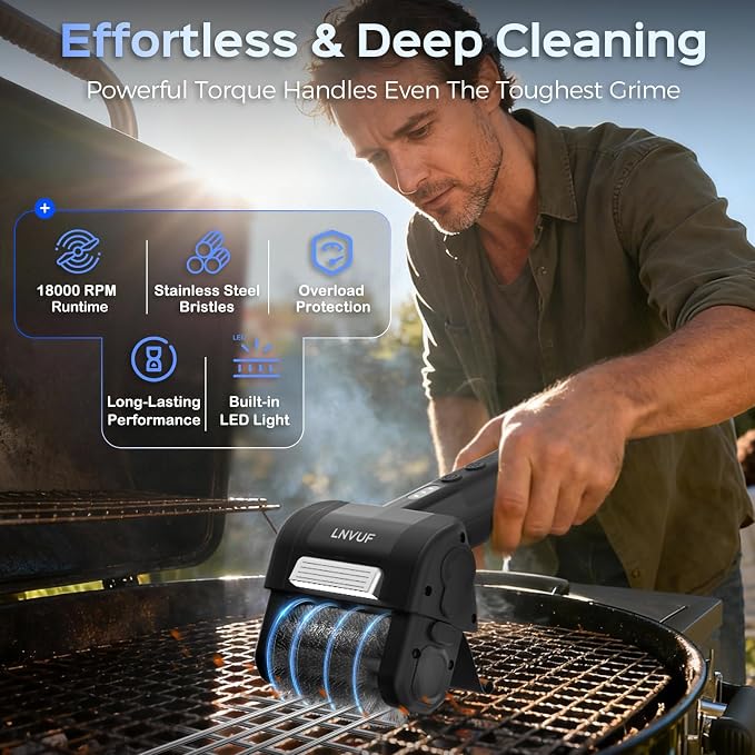 Electric Grill Brush, Grill Cleaner - Image 2