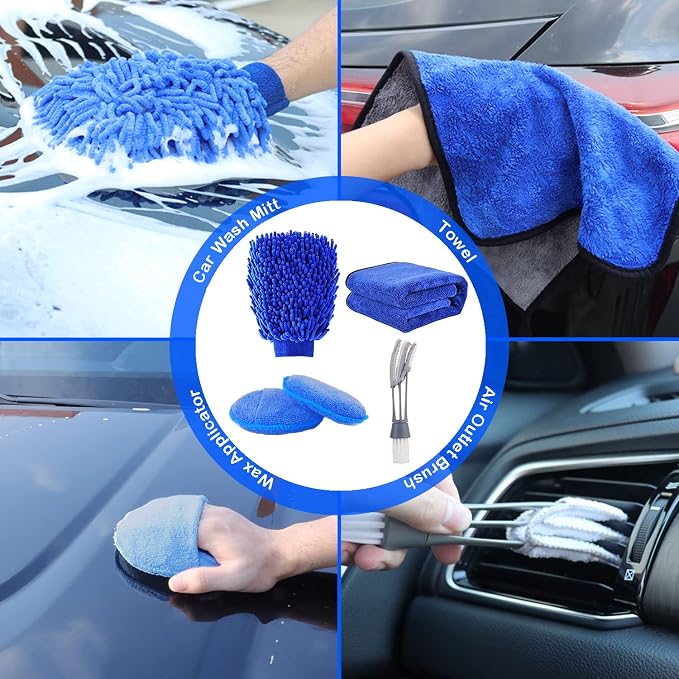 20Pcs Car Wheel Tire Detailing Brush Set, Car Detailing kit, Car Detailing - Image 5