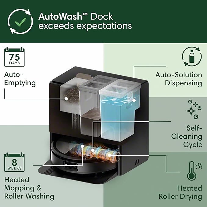 iRobot Roomba Max 705 Combo Robot Vacuum & Mop + AutoWash Dock – Extending - Image 5