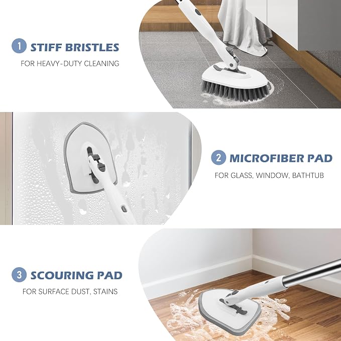 SetSail 4-in-1 Tile Tub Floor Scrubber - Image 6