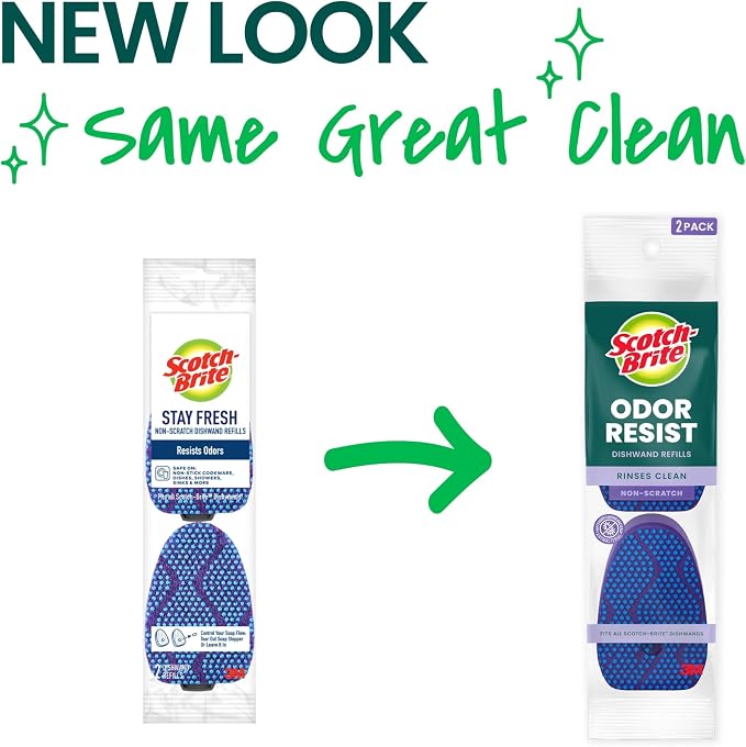 Scotch-Brite Scrub Dots Dishwand Refills - Image 2