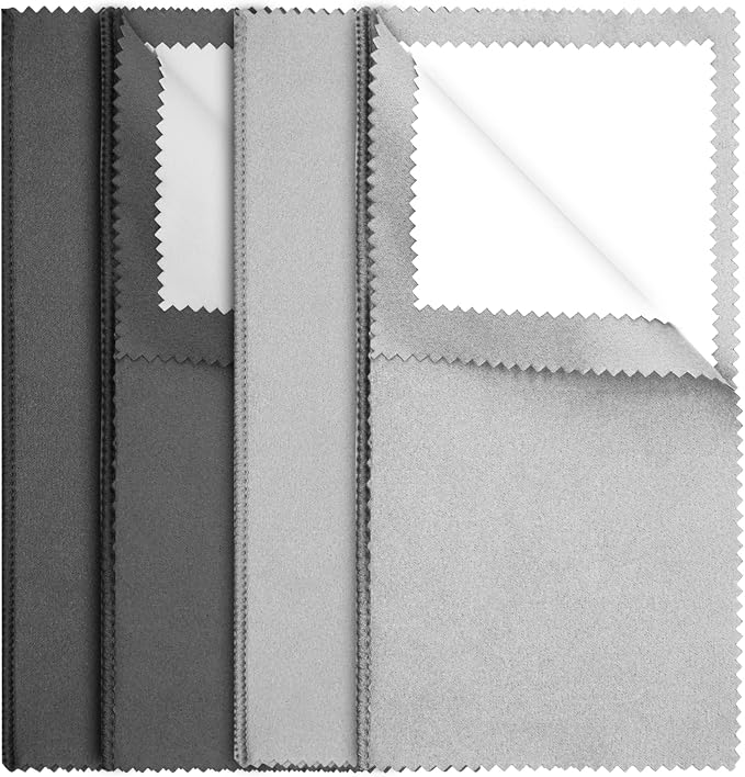 4Pcs Silver Polishing Cloths by Unknown