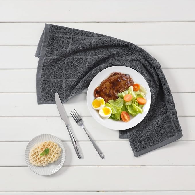 Glynniss Kitchen Towels Pack of 6pcs, Cotton Dish Towels - Image 3