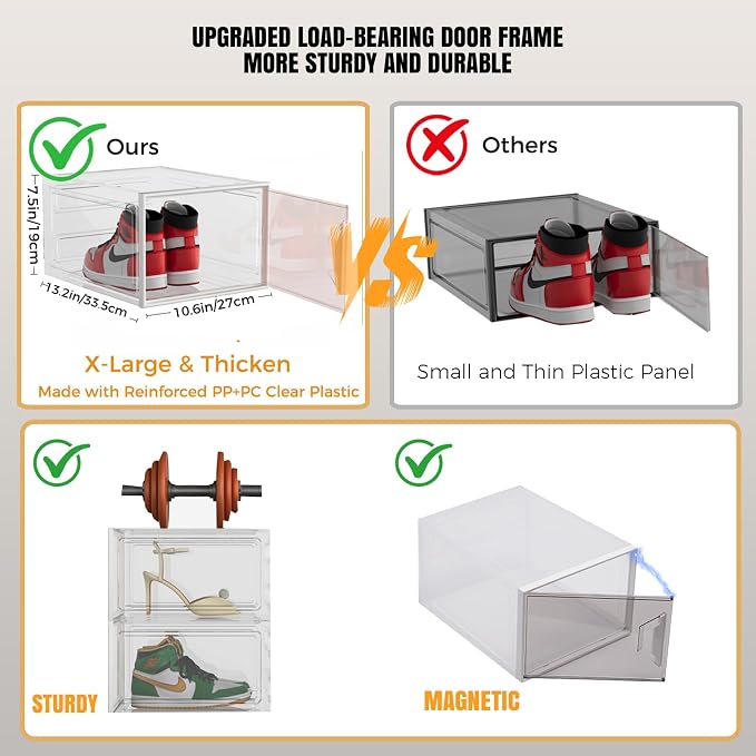 X-Large Stackable Shoe Boxes - Image 6