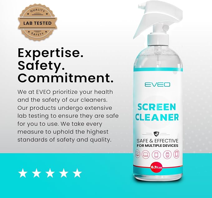 EVEO® Screen Cleaner Spray TV Screen Cleaner - Image 7