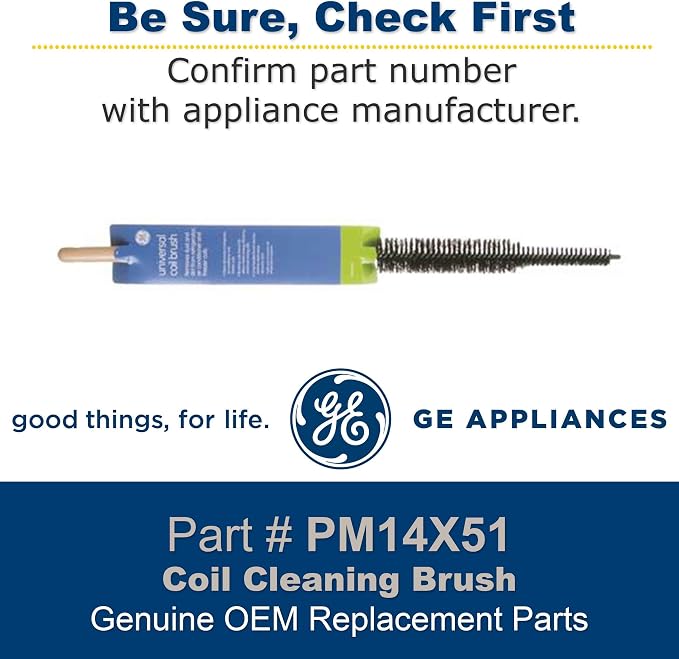 GE Appliances PM14X51 Genuine OEM Coil Cleaning Brush - Image 2