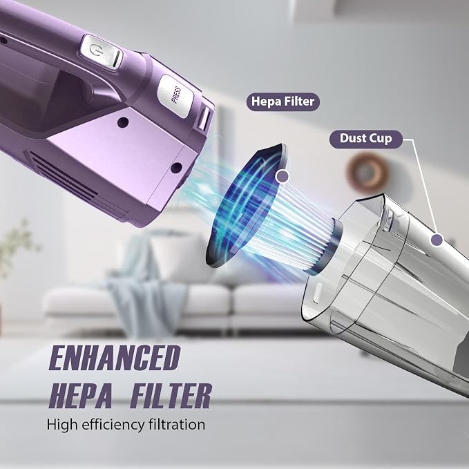 Handheld Vacuum Cordless – Car Vac Portable - Image 5