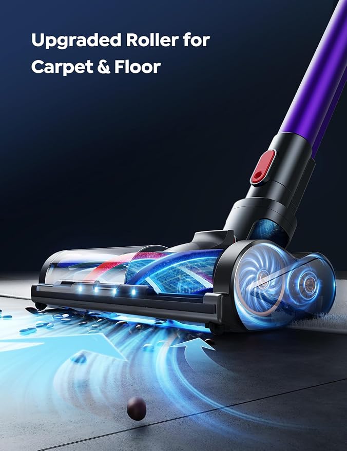 Cordless Vacuum Cleaner, 450W 45Kpa Vacuum Cleaners - Image 5