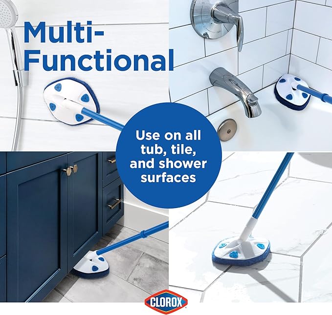 Clorox Extendable Tub & Tile Scrubber - Image 3