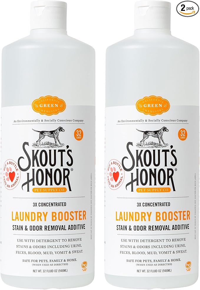 Skout's Honor Laundry Booster Stain & Odor Removal Additive by SKOUTSHONOR
