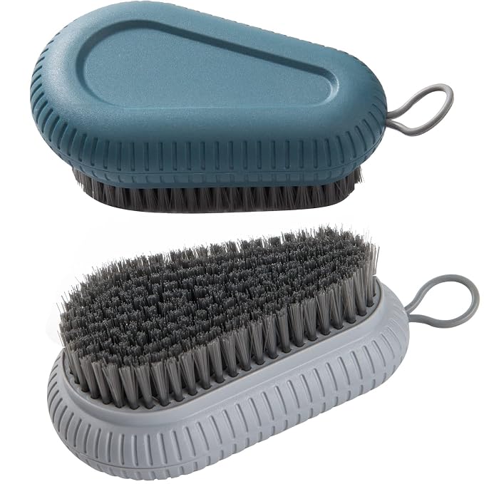 2 Pcs Nail Brush for Cleaning Fingernails, heavy Duty Finger Nail Scrub Brush by Unknown