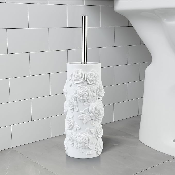 Toilet Brush and Holder Set for Bathroom, Stylish and Durable Cleaning Tool - Image 7