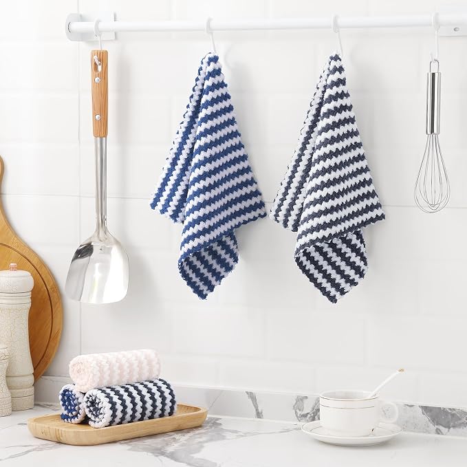 Homaxy 18 Pack Kitchen Dish Cloths, Ultra Soft and Absorbent Dish Towels - Image 7