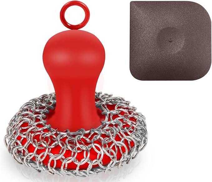 Cast Iron Cleaner Scrubber by Betterqualitybetterlife