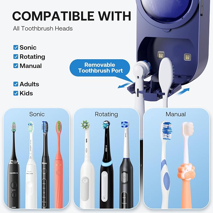 Bitvae Upgraded Tooth Brush Holder - Image 6