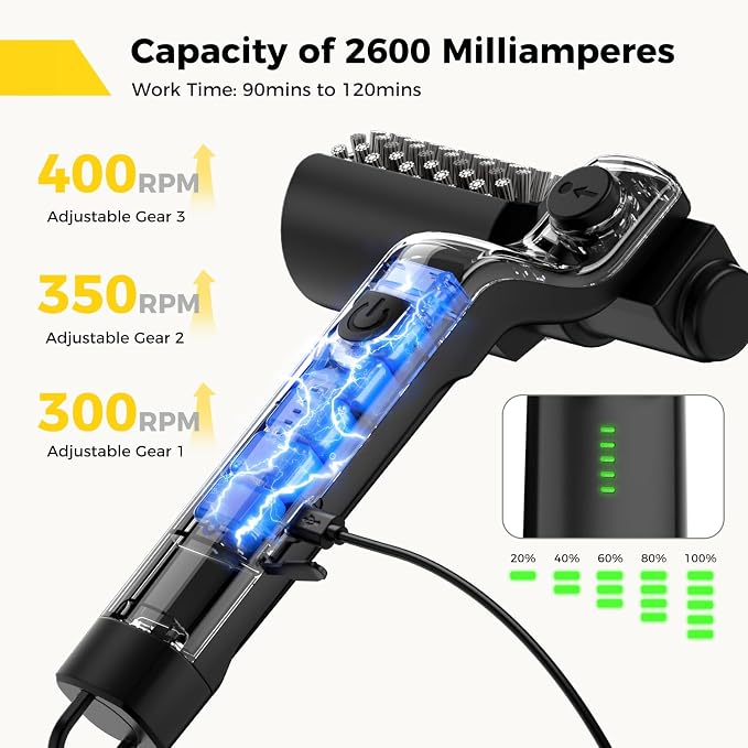 YKYI Electric Rotary Grill Brush - Image 4
