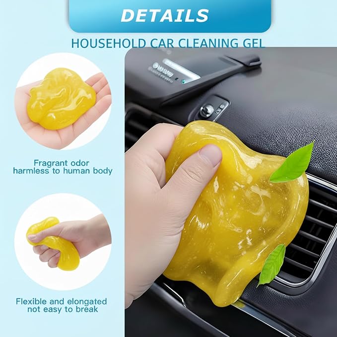 Car Cleaning Gel, Reusable Car Cleaning Putty - Image 3