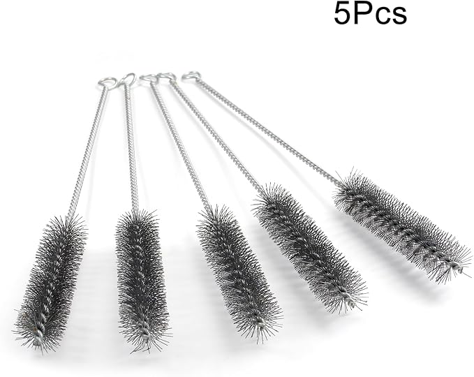 Utoolmart Wire Tube Brushes, Stainless Steel Bottle Bristle Cleaning Spiral - Image 4