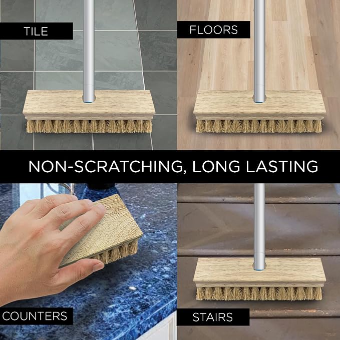 LOLA Deck Scrub Brush, Removes Dirt & Grime from Patios - Image 5