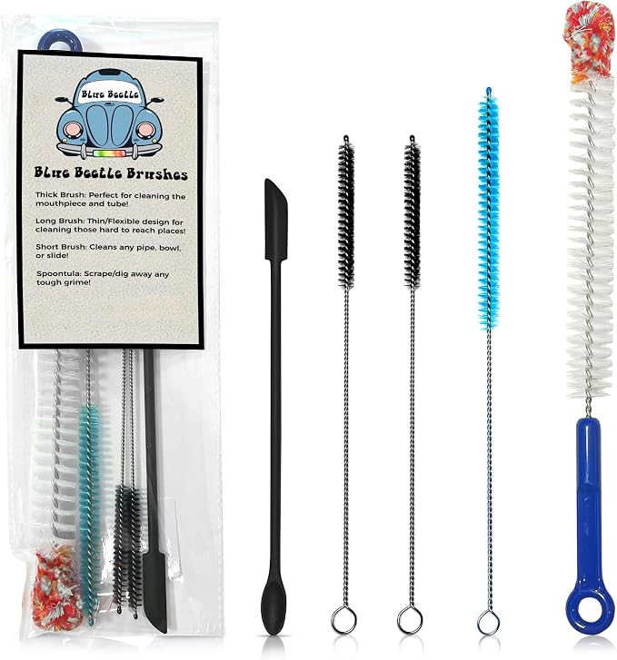 Blue Beetle Brushes | Multi-Use Glass Cleaner Kit by Unknown