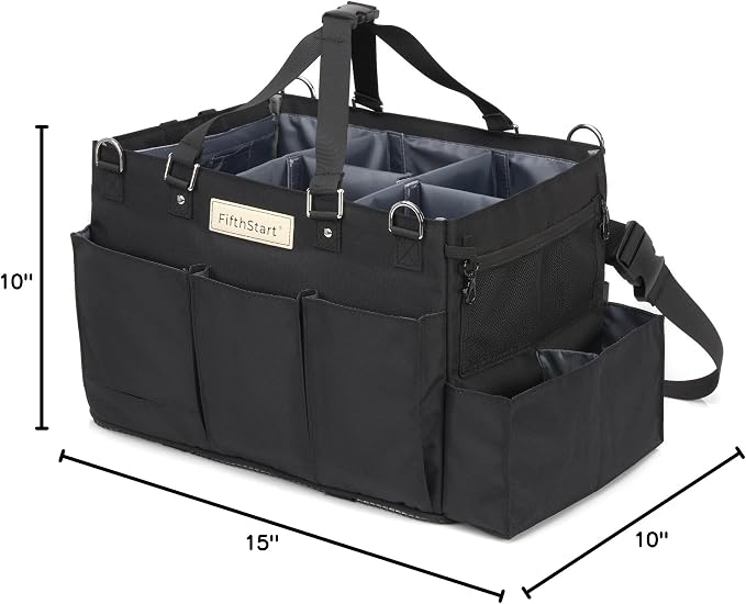 FifthStart Cleaning Supplies Organizer Tote & Caddy - Image 10