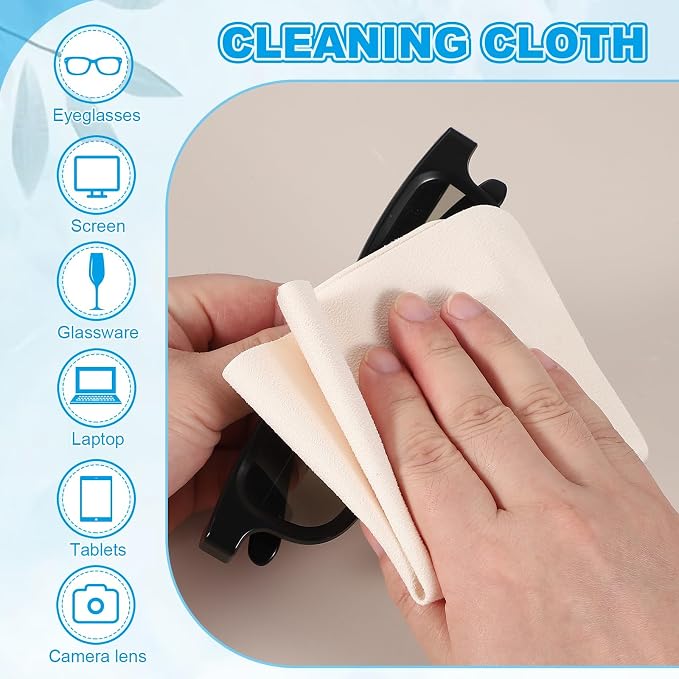 PATIKIL Glasses Cleaning Cloth 6.9" x 5.7" - Image 4