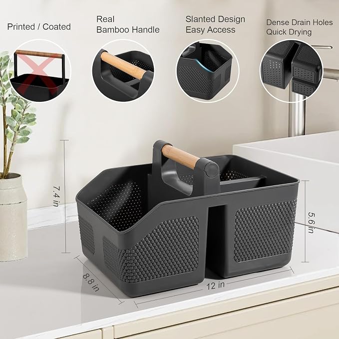 rejomiik Shower Caddy Portable - Image 2