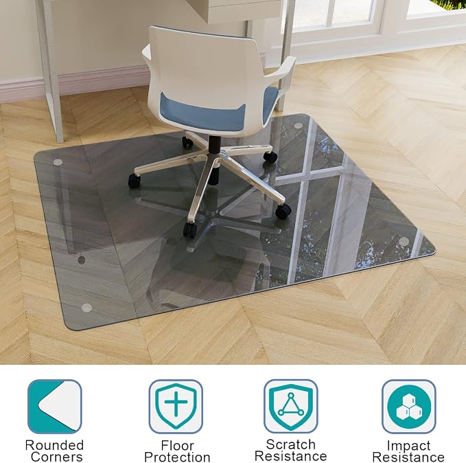 46" x 55" Chair Mat for Carpet - Image 3