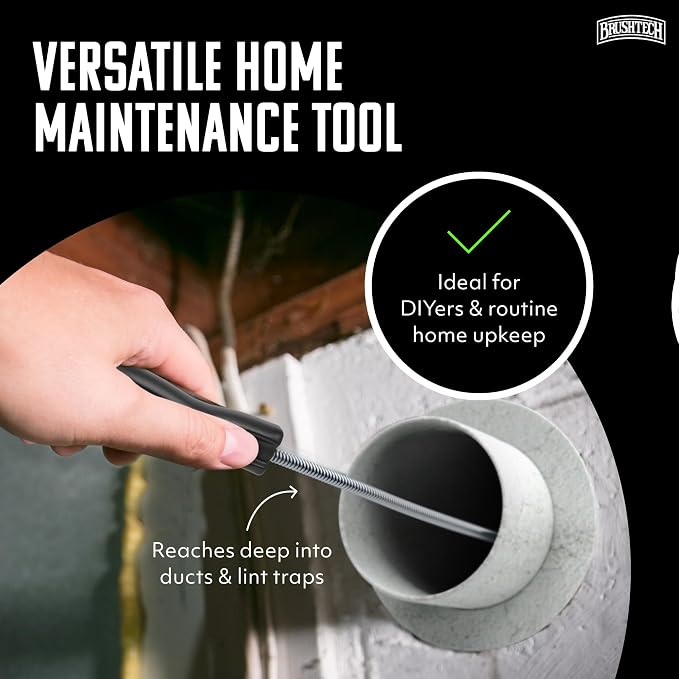 Brushtech Dryer Vent Cleaning Brush - Image 5