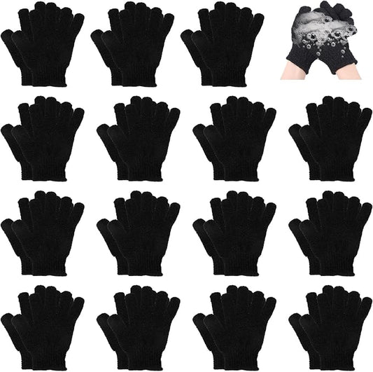 60Pcs Exfoliating Gloves Bulk, Exfoliating Body Scrubber Glove Exfoliator by Unknown