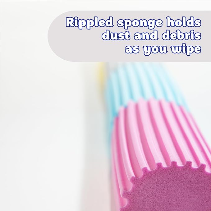Scrub Daddy Damp Duster, Ridged Wet Dust Sponge - Image 3