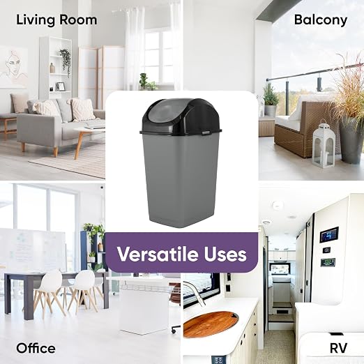 Superio Small Trash Can for Dorm - Image 7