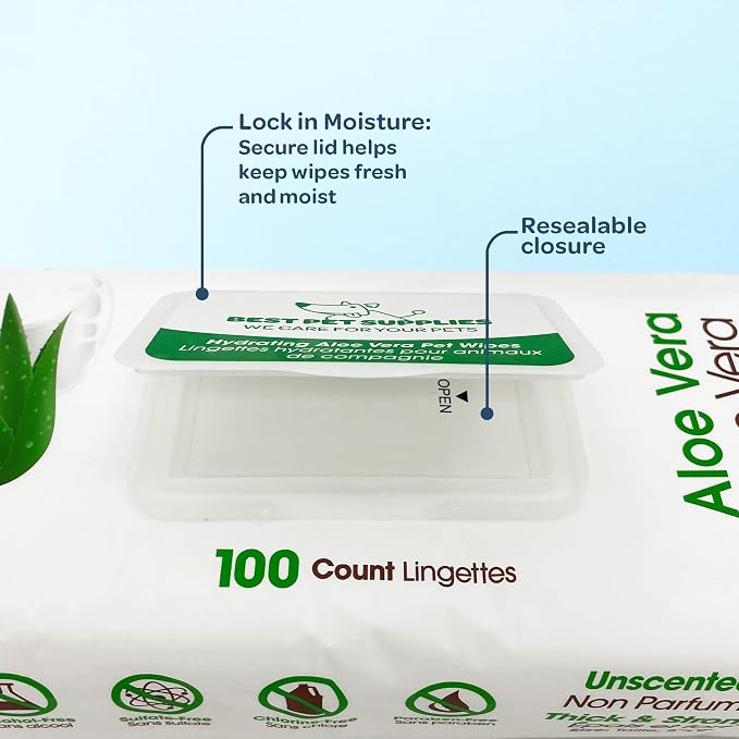 Best Pet Supplies Pet Wipes for Dogs - Image 4