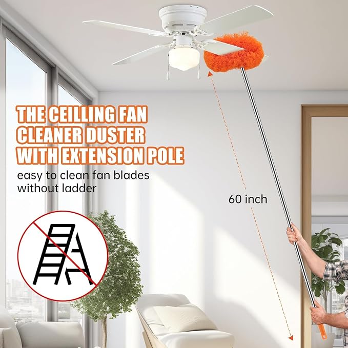 Ceiling Fan Cleaner Duster - Image 2