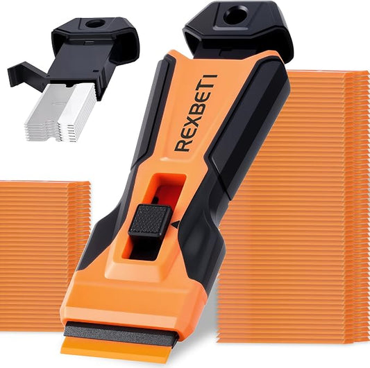 REXBETI Razor Blade Scraper Tool, 1 Pack Razor Scraper by REXBETI