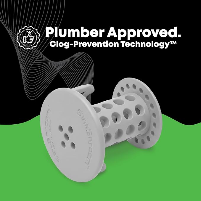 SinkShroom The Revolutionary Sink Drain Protector Hair Catcher/Strainer/Snare - Image 6
