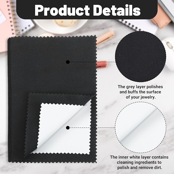 30 Pcs Silver polishing Cloth - Image 3